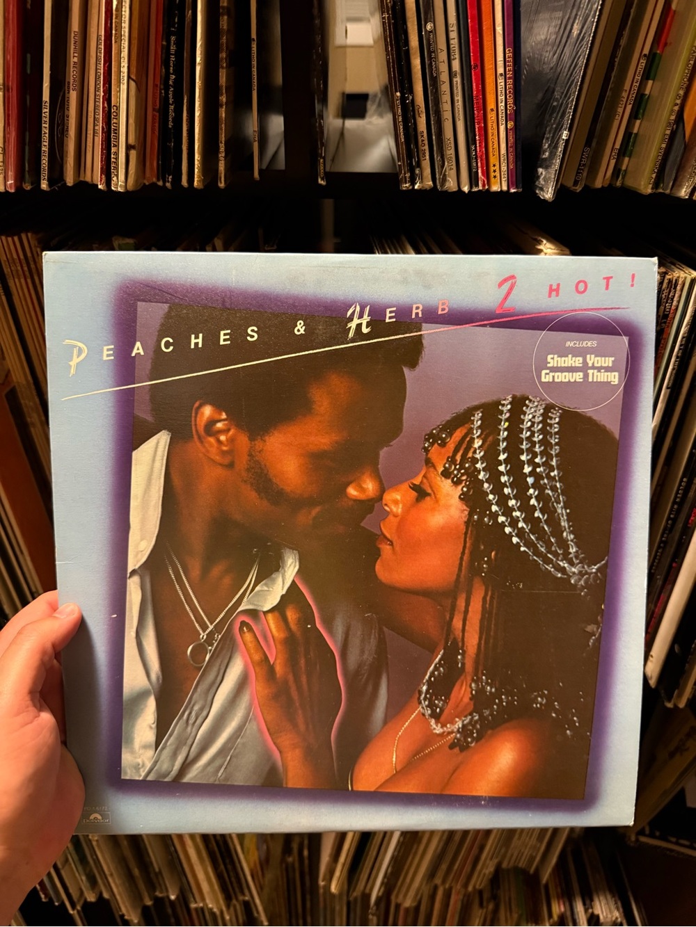 ⏺️ 3/$25 Peaches and Herb 2 Hot! Vinyl Record